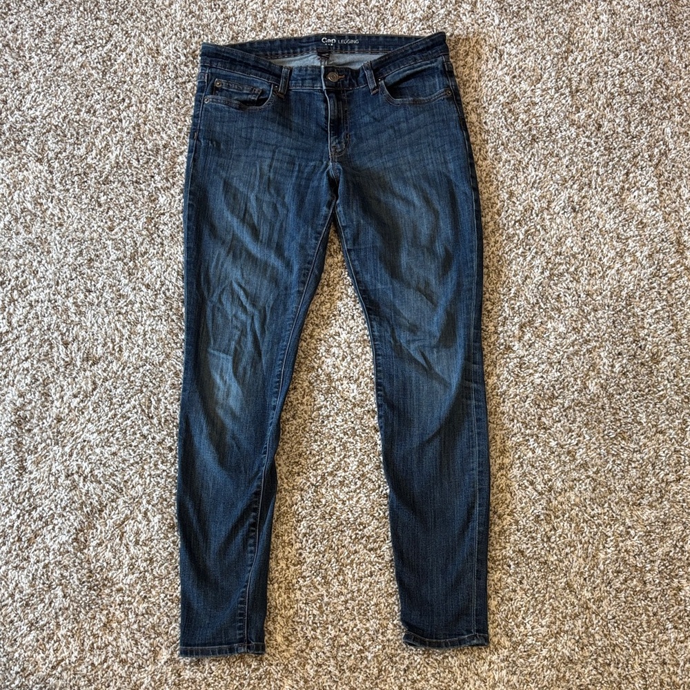 GAP Women's Dark Blue Skinny Jeans